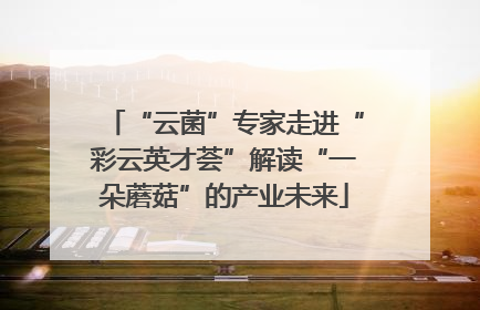 “云菌”专家走进“彩云英才荟”解读“一朵蘑菇”的产业未来
