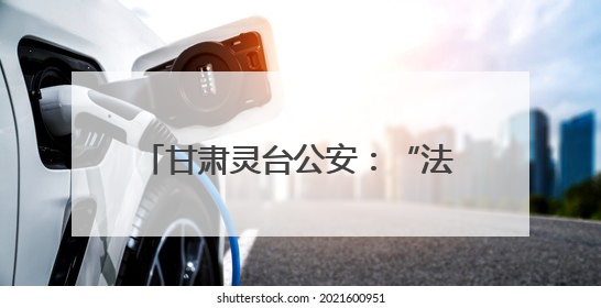 甘肃灵台公安：“法治盾牌+服务快车”打造优质营商环境
