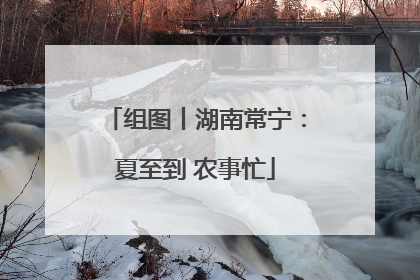 组图丨湖南常宁：夏至到 农事忙