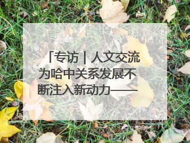 专访｜人文交流为哈中关系发展不断注入新动力——访哈萨克斯坦文化与信息部部长巴拉耶娃
