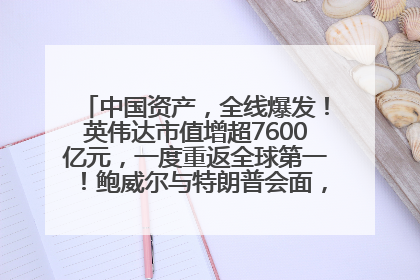 中国资产，全线爆发！英伟达市值增超7600亿元，一度重返全球第一！鲍威尔与特朗普会面，他们聊了什么？