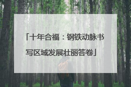 十年合福：钢铁动脉书写区域发展壮丽答卷