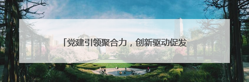 党建引领聚合力，创新驱动促发展——中建五局淄博经济开发区沣水镇高西村安置项目建设纪实