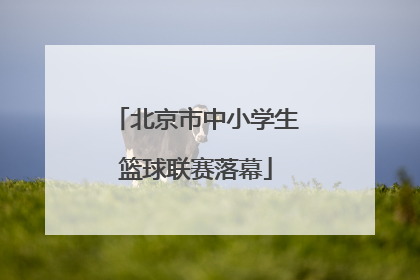 北京市中小学生篮球联赛落幕