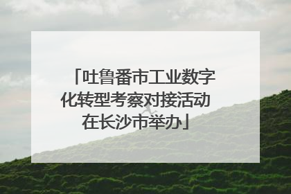 吐鲁番市工业数字化转型考察对接活动在长沙市举办