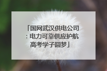 国网武汉供电公司：电力可靠供应护航高考学子圆梦