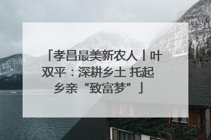 孝昌最美新农人丨叶双平：深耕乡土 托起乡亲“致富梦”