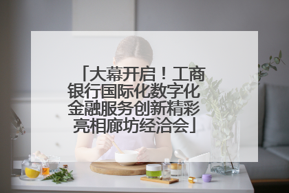 大幕开启！工商银行国际化数字化金融服务创新精彩亮相廊坊经洽会