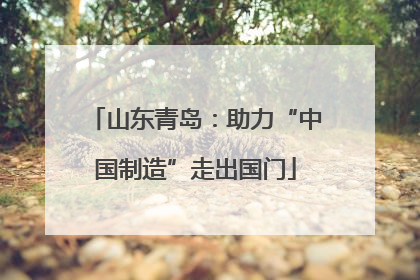 山东青岛：助力“中国制造”走出国门