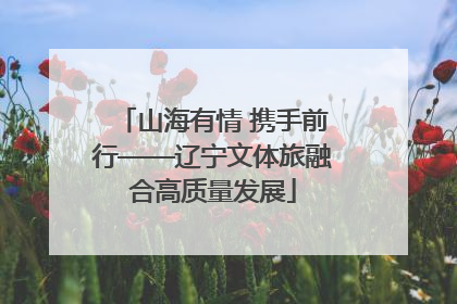 山海有情 携手前行——辽宁文体旅融合高质量发展