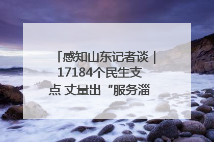 感知山东记者谈｜17184个民生支点 丈量出“服务淄博”的文明温度