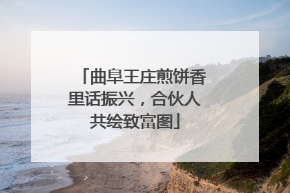 曲阜王庄煎饼香里话振兴，合伙人共绘致富图