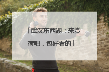 武汉东西湖：来赏荷吧，包好看的