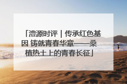 澧源时评｜传承红色基因 铸就青春华章——桑植热土上的青春长征