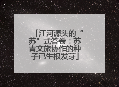 江河源头的“苏”式答卷：苏青文旅协作的种子已生根发芽