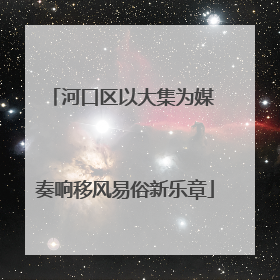 河口区以大集为媒 奏响移风易俗新乐章