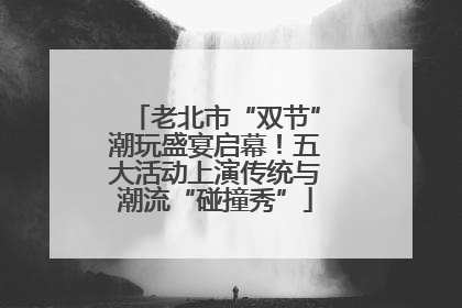 老北市“双节”潮玩盛宴启幕！五大活动上演传统与潮流“碰撞秀”
