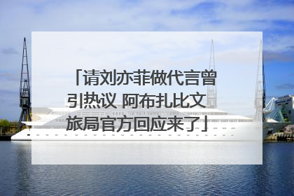 请刘亦菲做代言曾引热议 阿布扎比文旅局官方回应来了