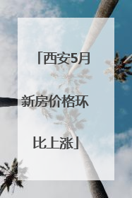 西安5月新房价格环比上涨
