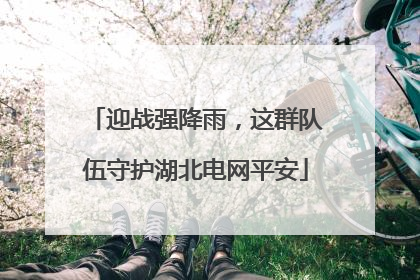 迎战强降雨，这群队伍守护湖北电网平安