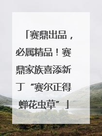 赛鼎出品，必属精品！赛鼎家族喜添新丁“赛尔正得蝉花虫草”