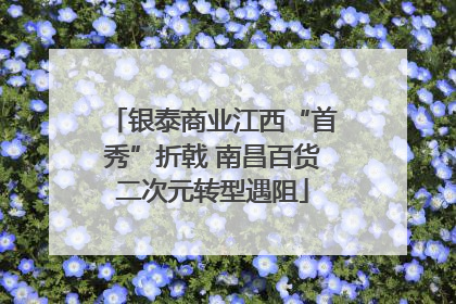 银泰商业江西“首秀”折戟 南昌百货二次元转型遇阻