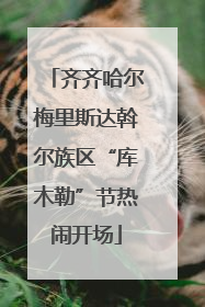 齐齐哈尔梅里斯达斡尔族区“库木勒”节热闹开场